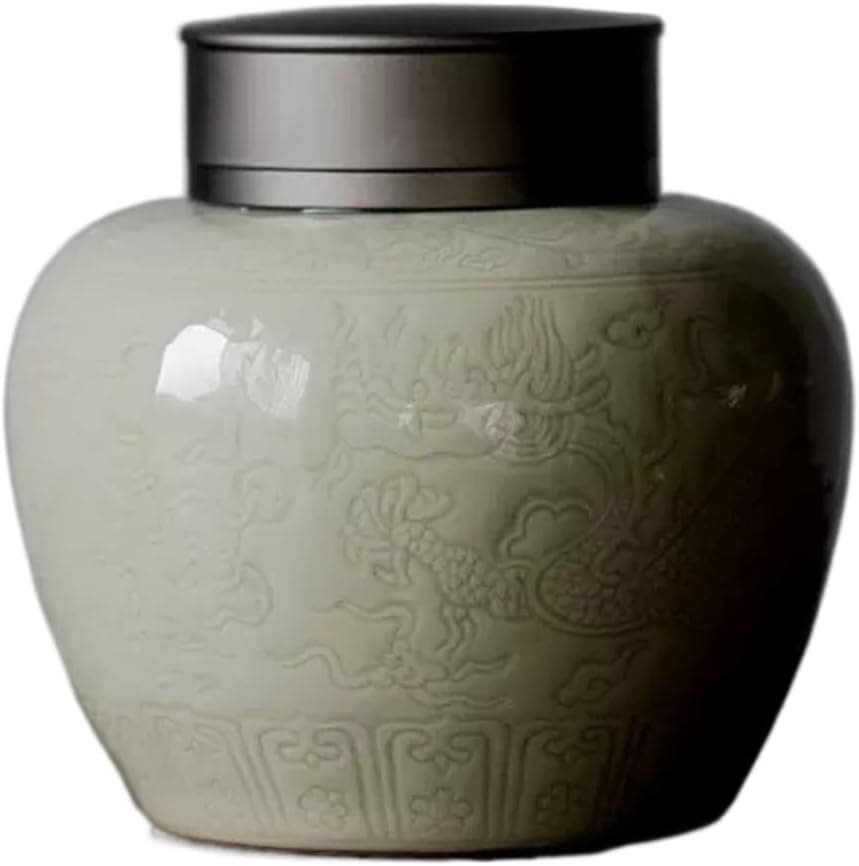 Porcelain Loose Leaf Tea Canister – 500ML