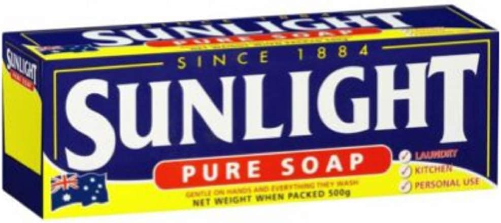 Sunlight Bars Pure Soap – 4 Pack 500g