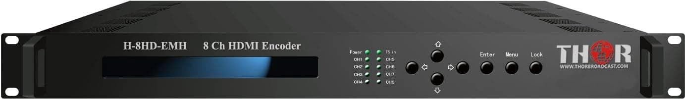 8 Channel HDMI Encoder Box IPTV Multiplexer Server