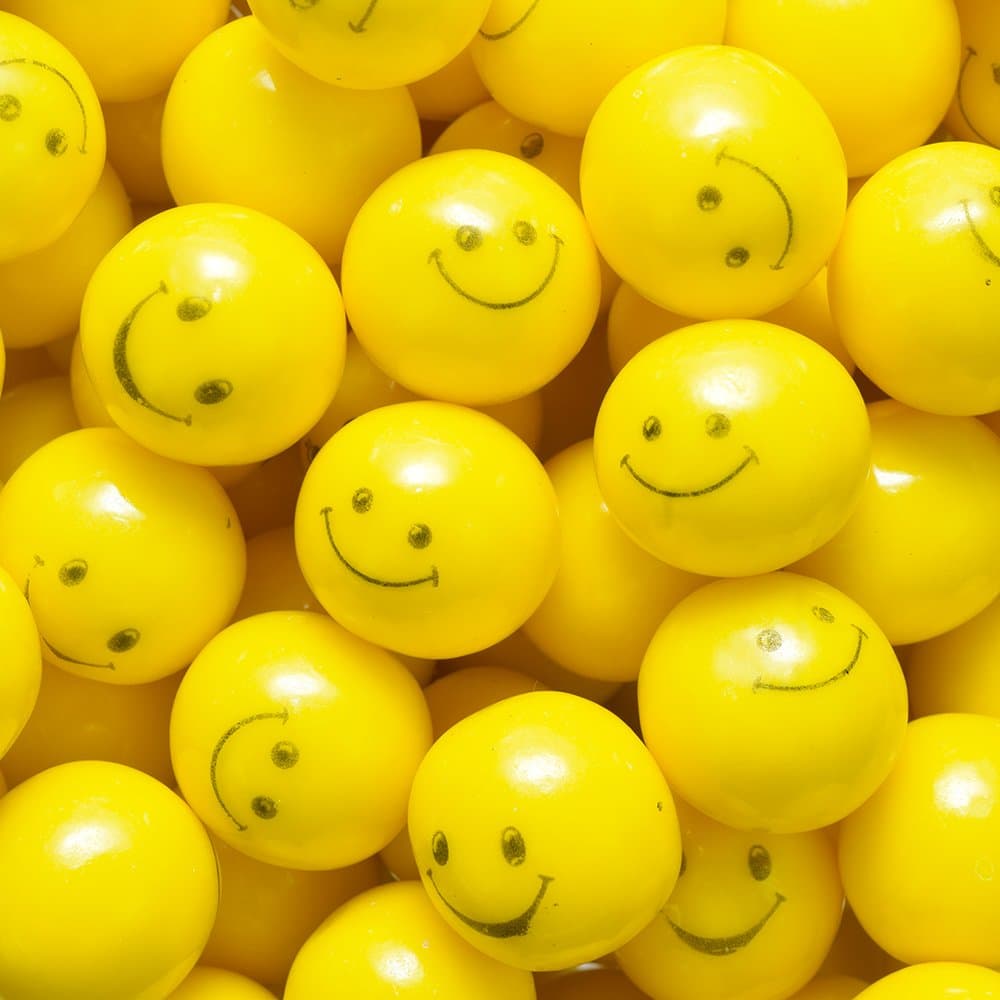 Yellow Gumballs Smiles