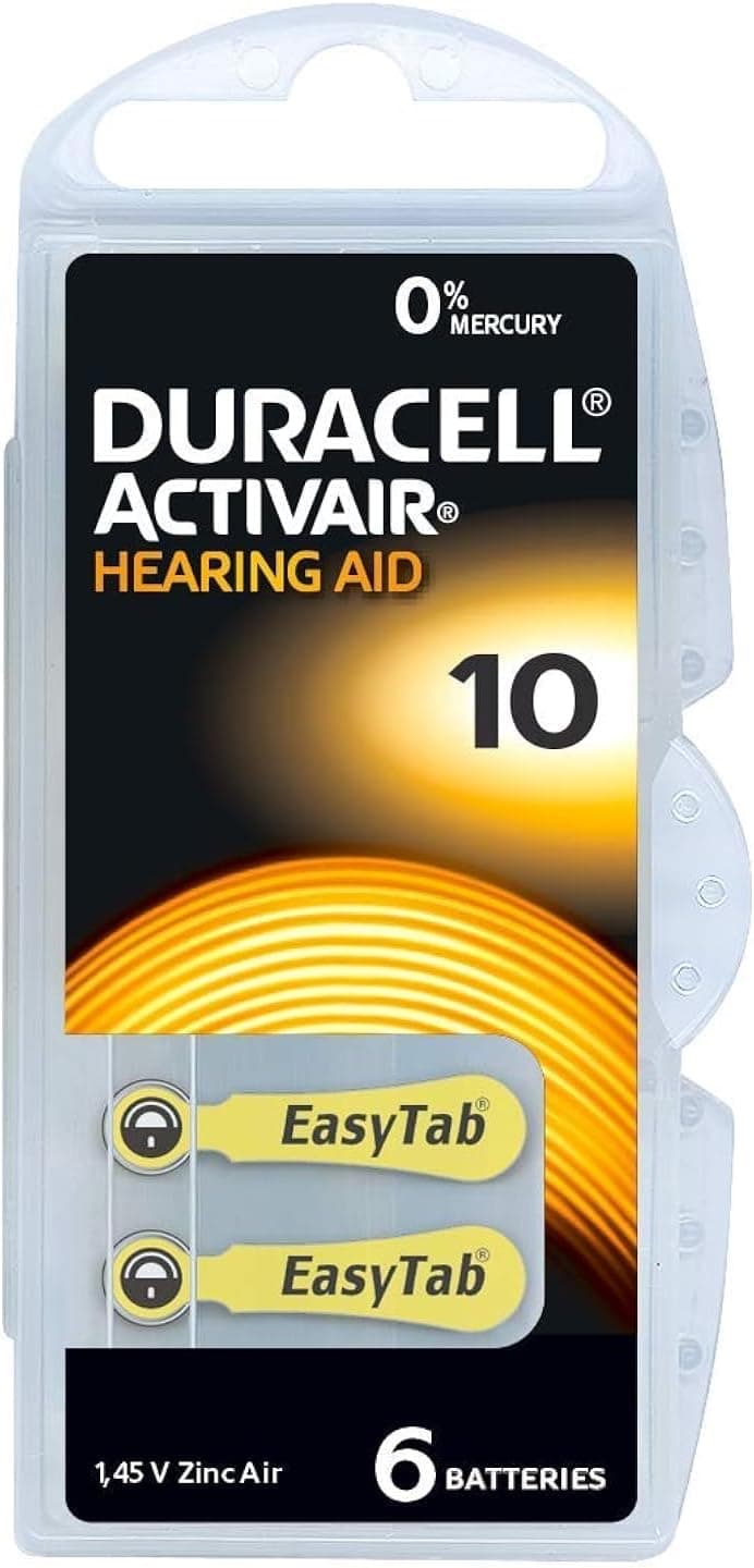 Hearing Aid 10 Batteries