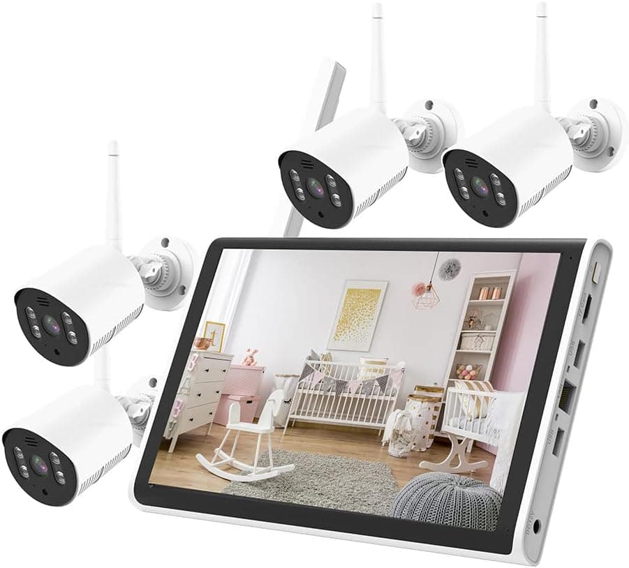 WiFi 4CH IP Camera NVR Kit