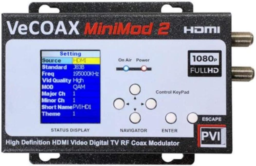 HDMI to ATSC Modulator Vecoax