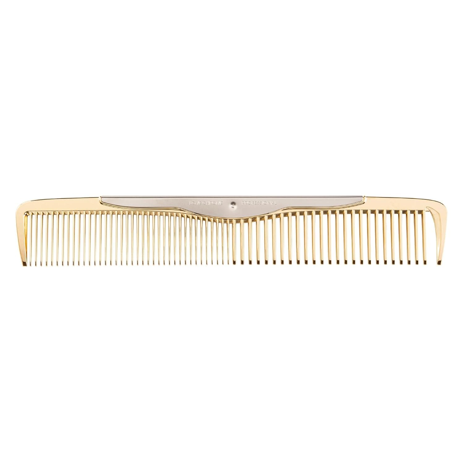 Love Chrome Metal Comb 24K Gold Plated