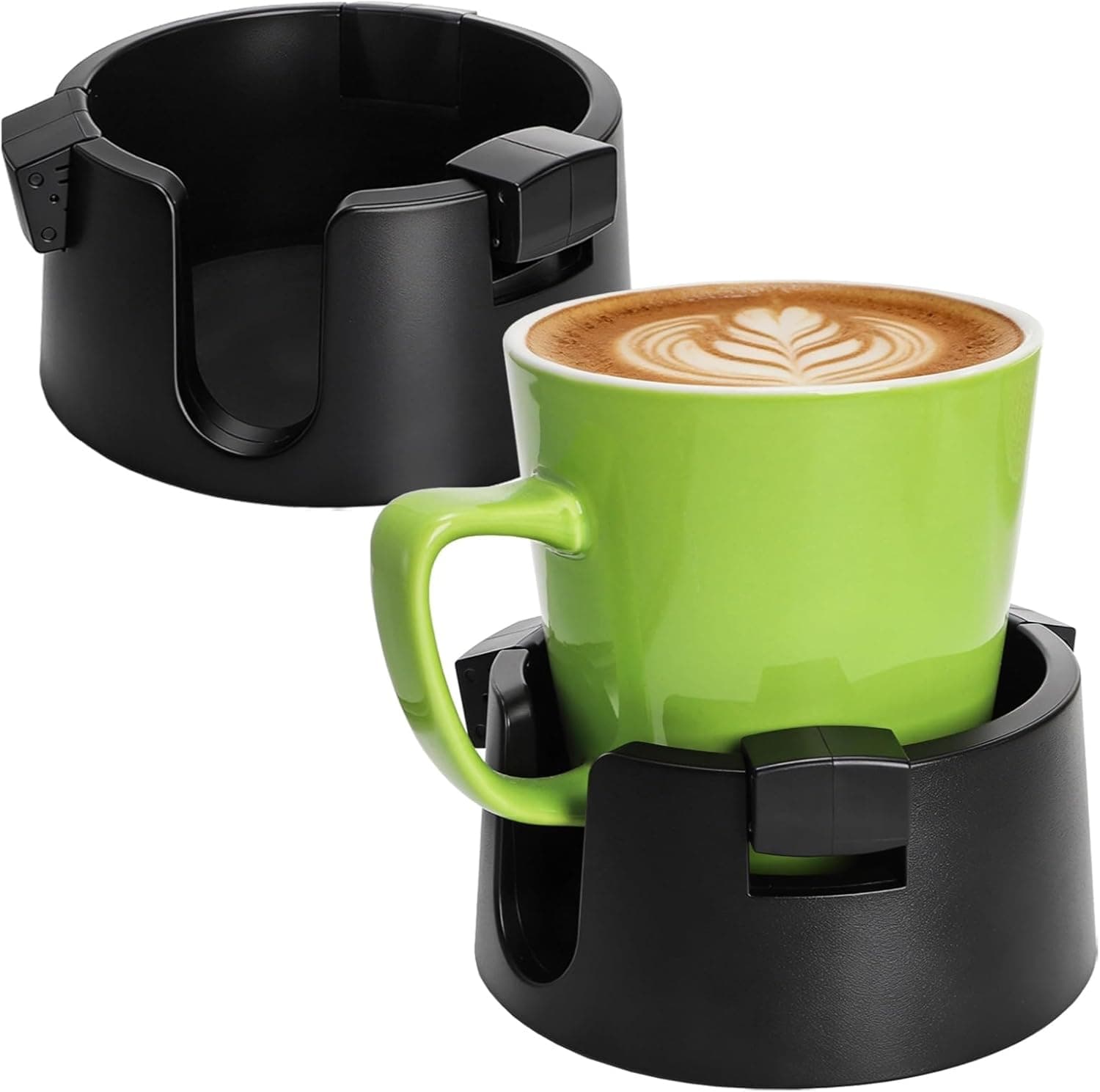 2Pack Anti-Spill Cup Holder – Adjustable Desk Mount