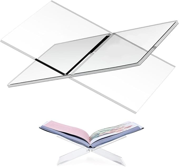 Acrylic Book Stand Clear Display Holder