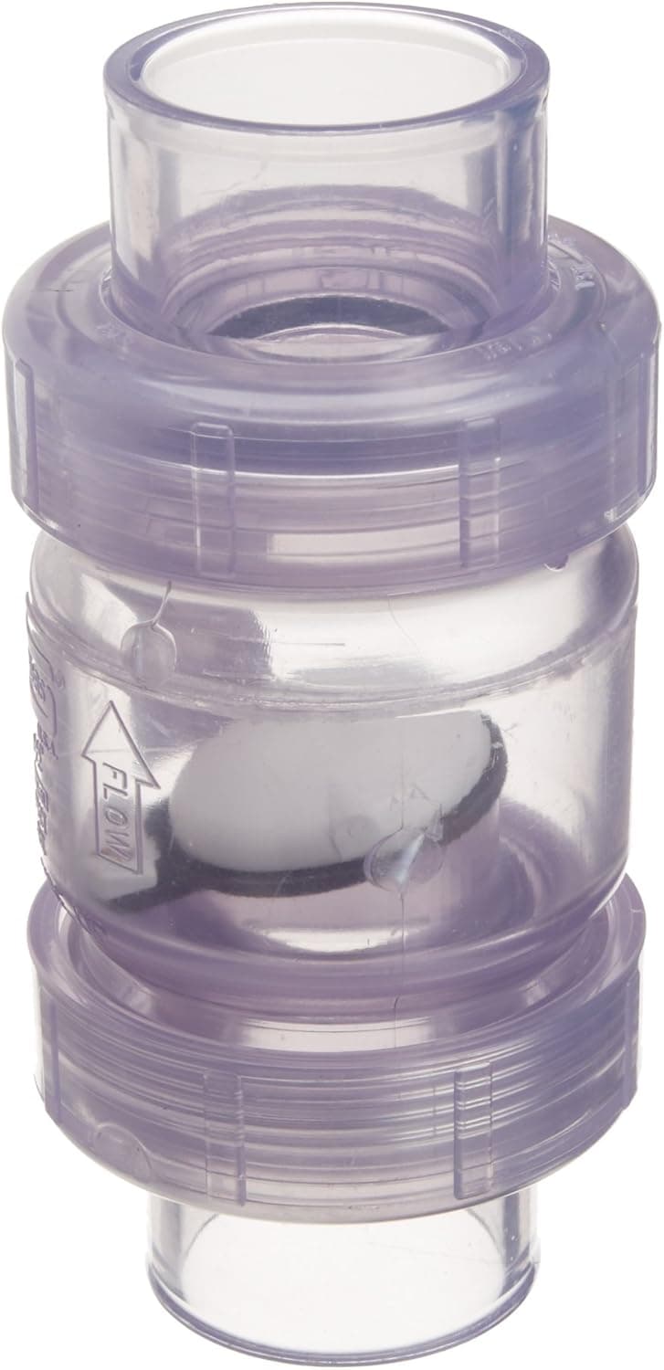 1 1/2 PVC Check Valve