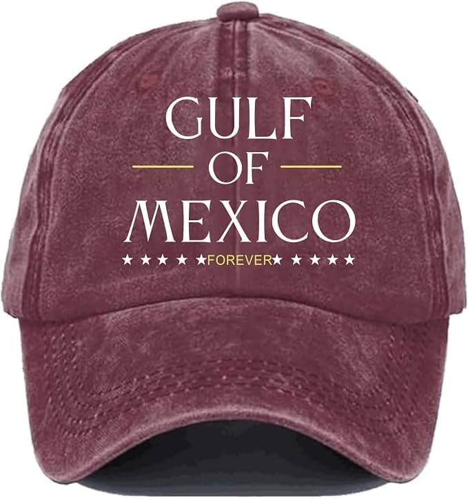 Gulf of Mexico Hat Adjustable Unisex Cap