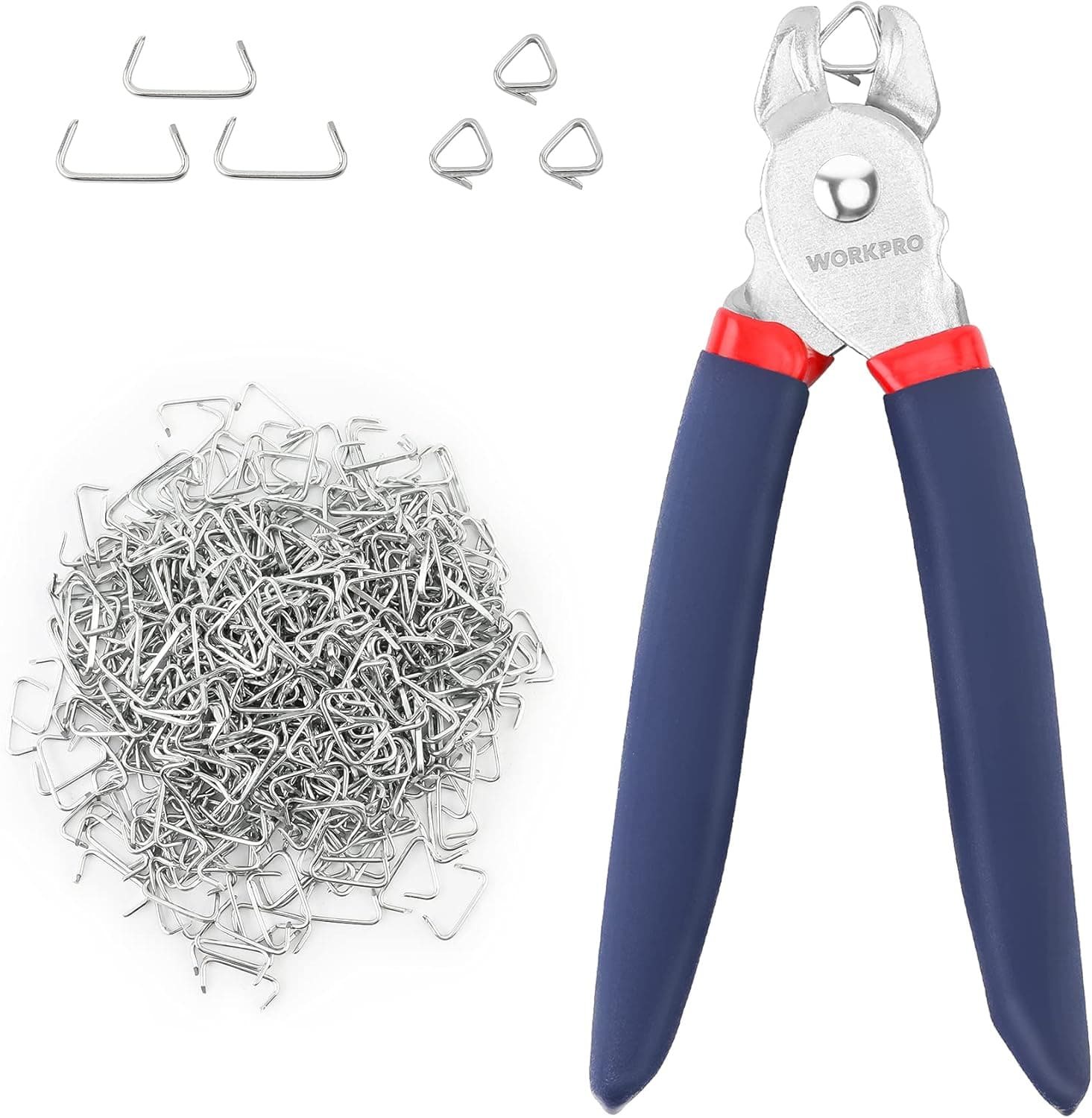 Hog Rings and Hog Ring Pliers Kit 500PCS