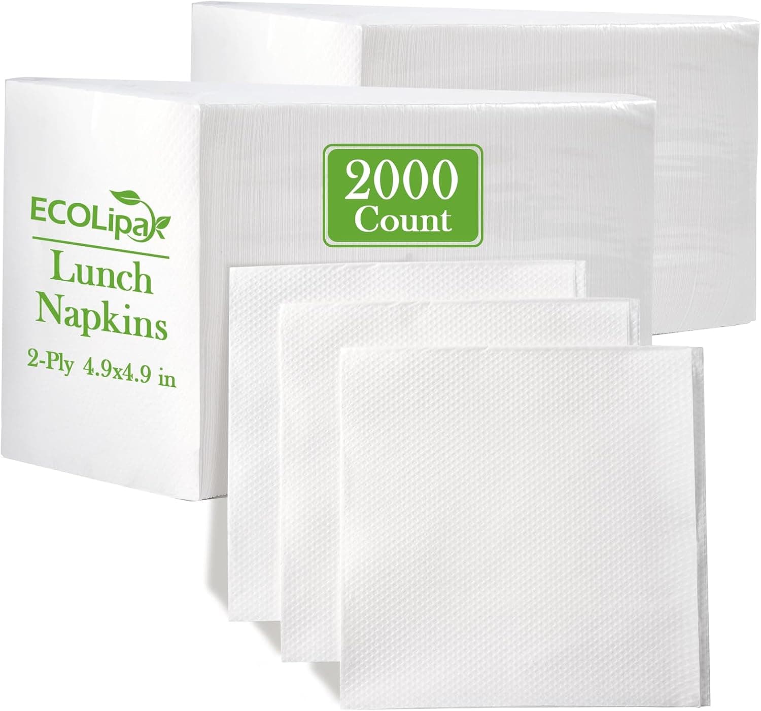 Holiday Napkins – 2000 Count Bulk Paper Napkins