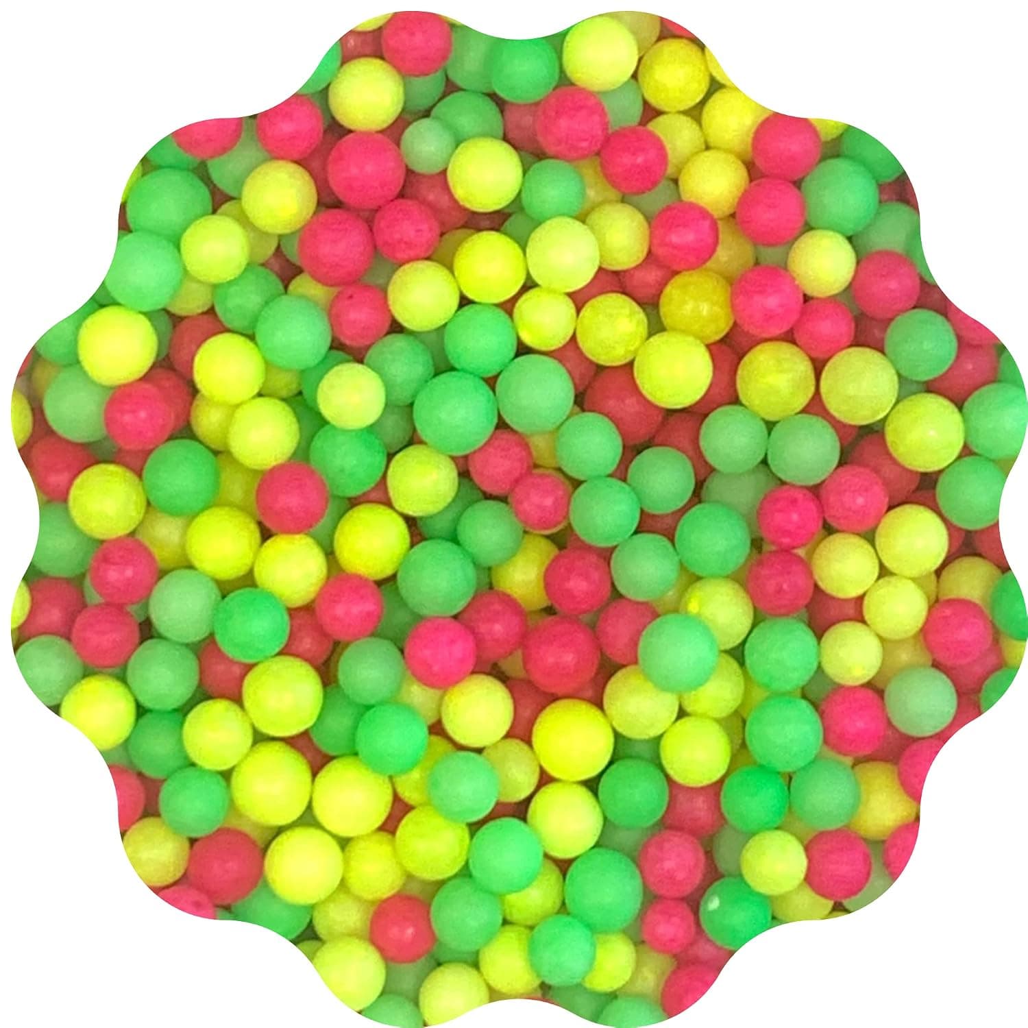 Glow-in-the-Dark Candy Sprinkles Neon Bead Mix