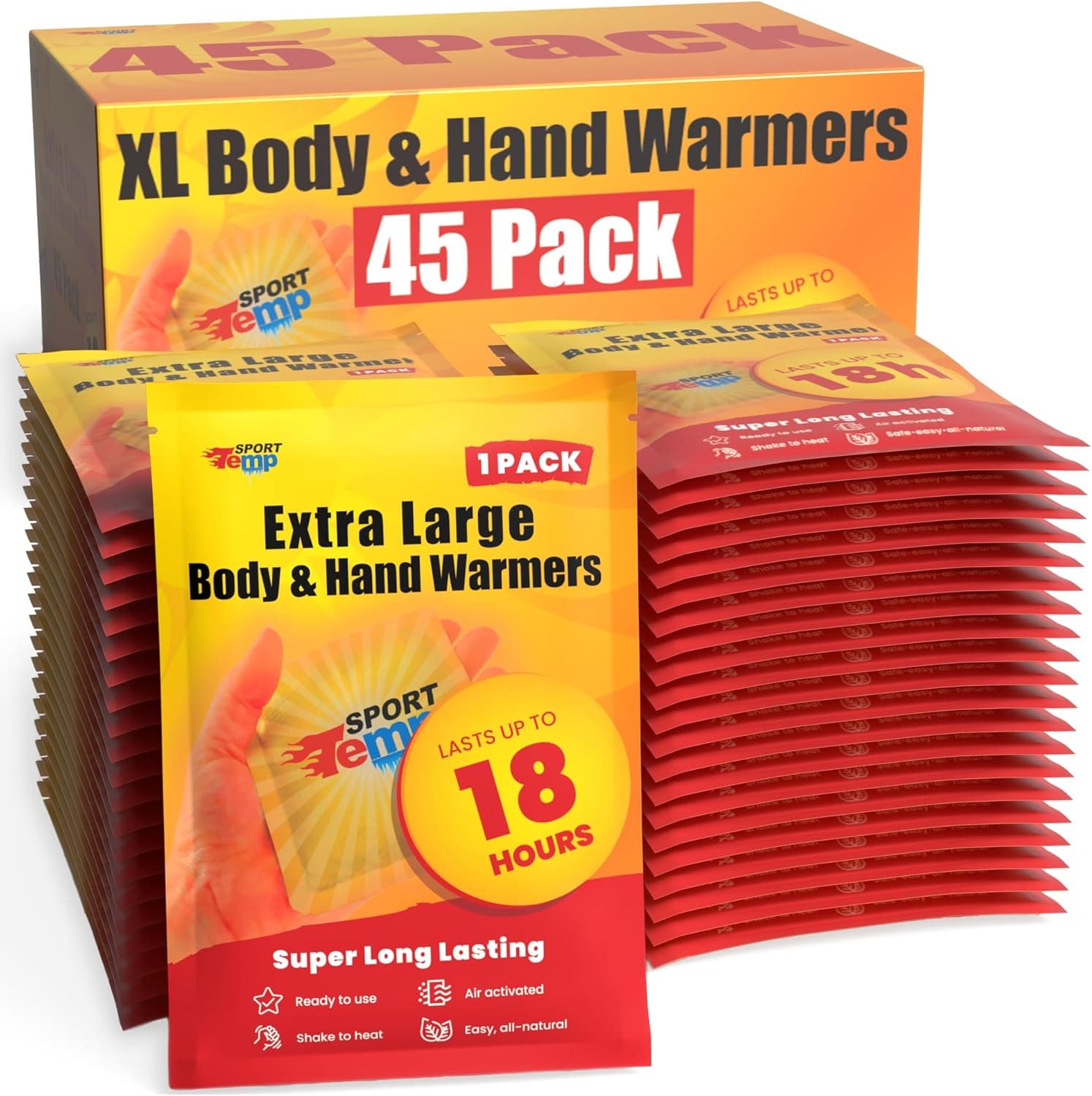Body Warmer – Long Lasting Hand & Feet Heat Pack