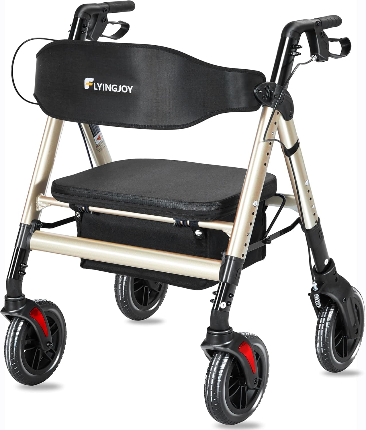 Walker with Seat and Brakes Heavy Duty 450Lb