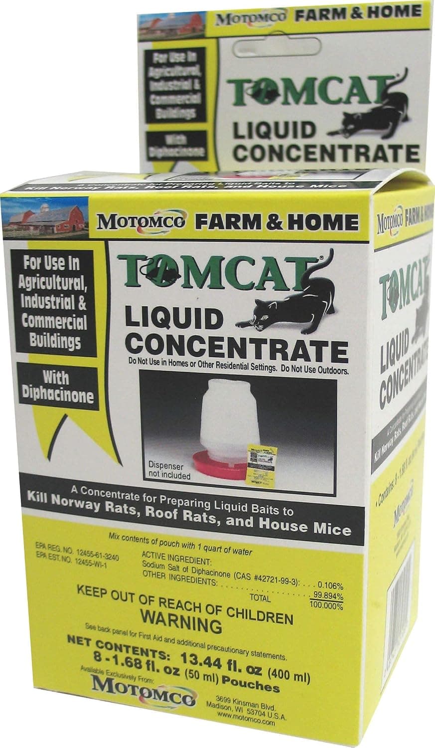 Tomcat Liquid Rat Poison 8-Pack