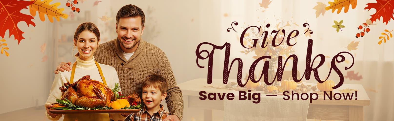 Thanksgiving Coupons & DealsBanner