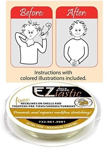 EZNecklastic Neckline Repair Kit