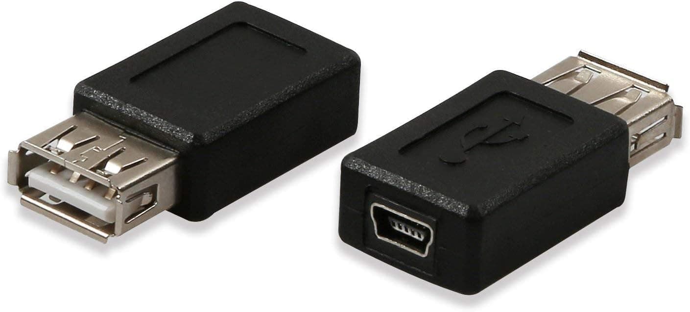 Adapter Mini-A Female USB to Type USB Female Adapter