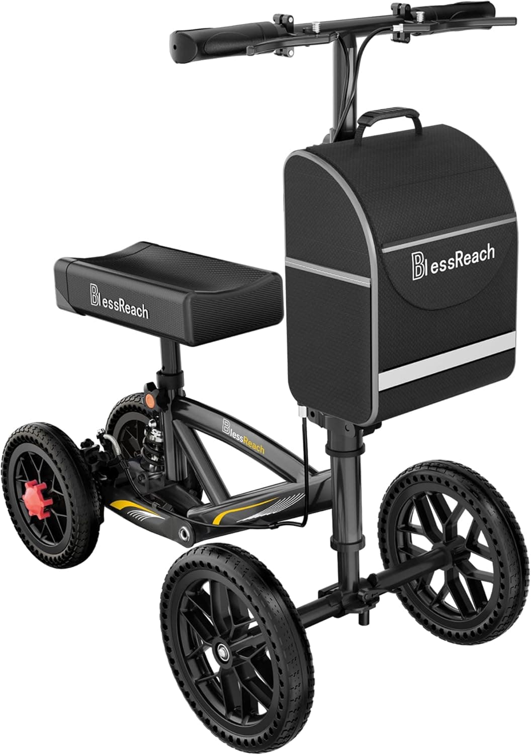 Bless Reach Scooter Foldable Knee Walker All Terrain