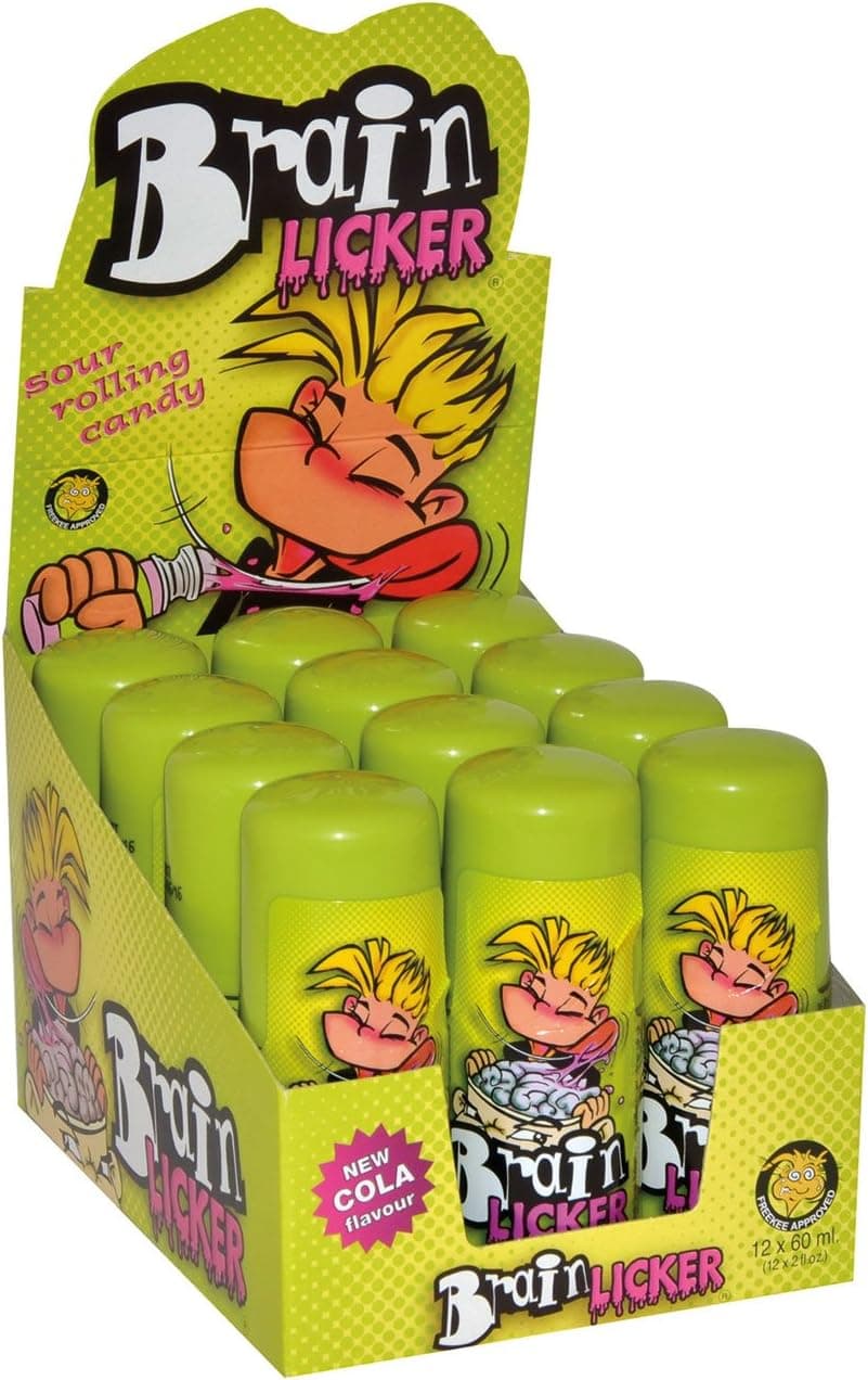 Brain Licker 12 Pack Candy Drink Sour