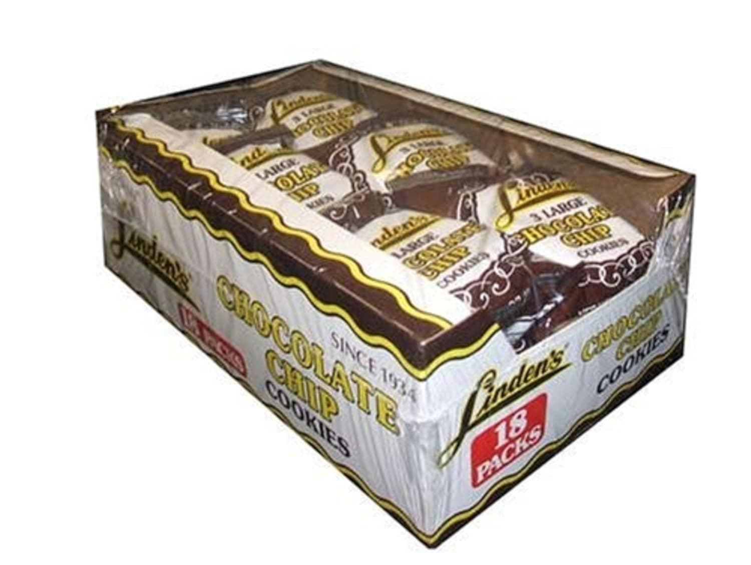 Linden Cookies Chocolate Chip Packs