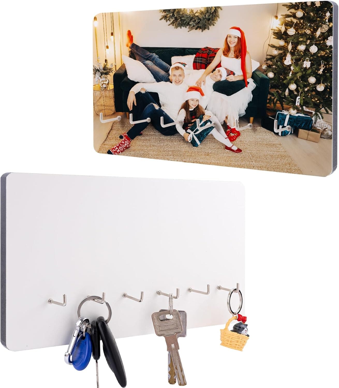 Sublimnation Blanks Key Holder Hooks Wall Organizer