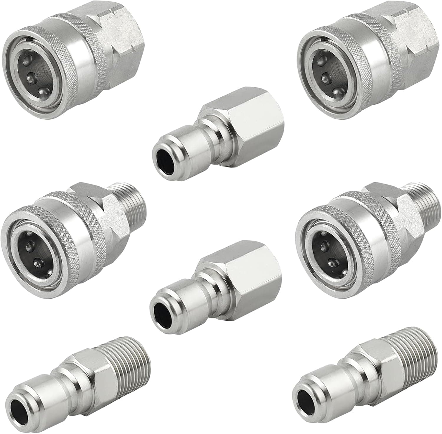 3/8 Quick Connect Pressure Washer Adapter Set