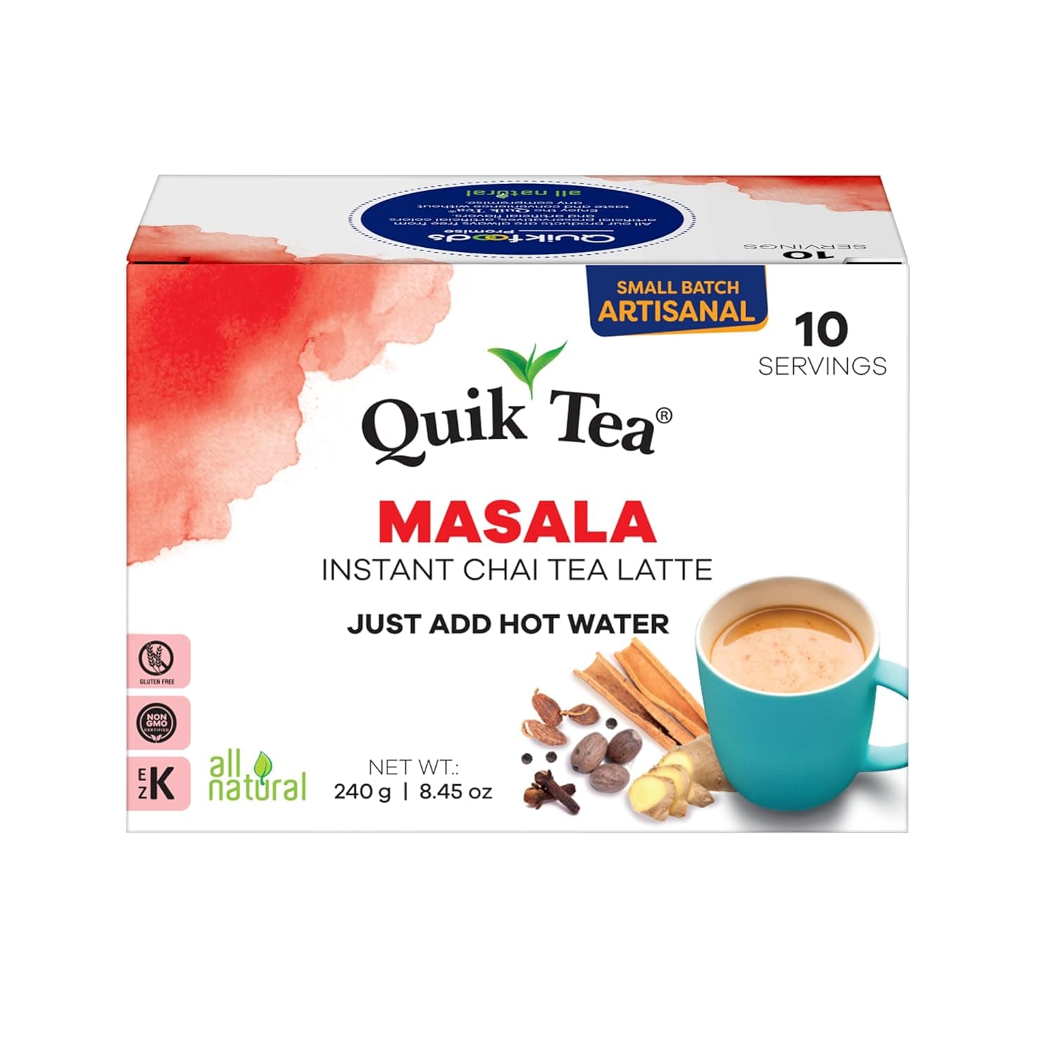 QuikTea Chai Instant Masala Latte
