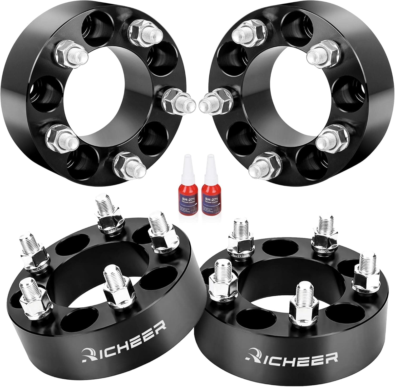 5x4.5 Wheel Spacers 2 Inch Set 4PCS Heavy Duty 5 Lug