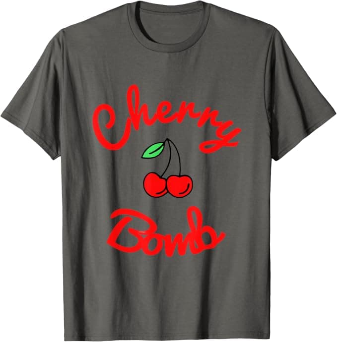 Cherry Bomb Shirt Retro Vintage Tee