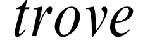 Trove logo